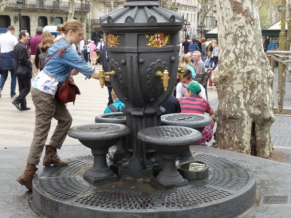 Water Fountains Barcelona