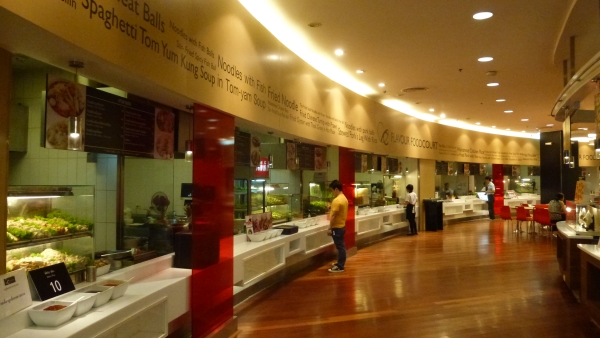 food court at central world mall Bangkok