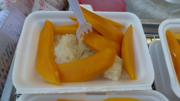 mango sticky rice khaosan bangkok